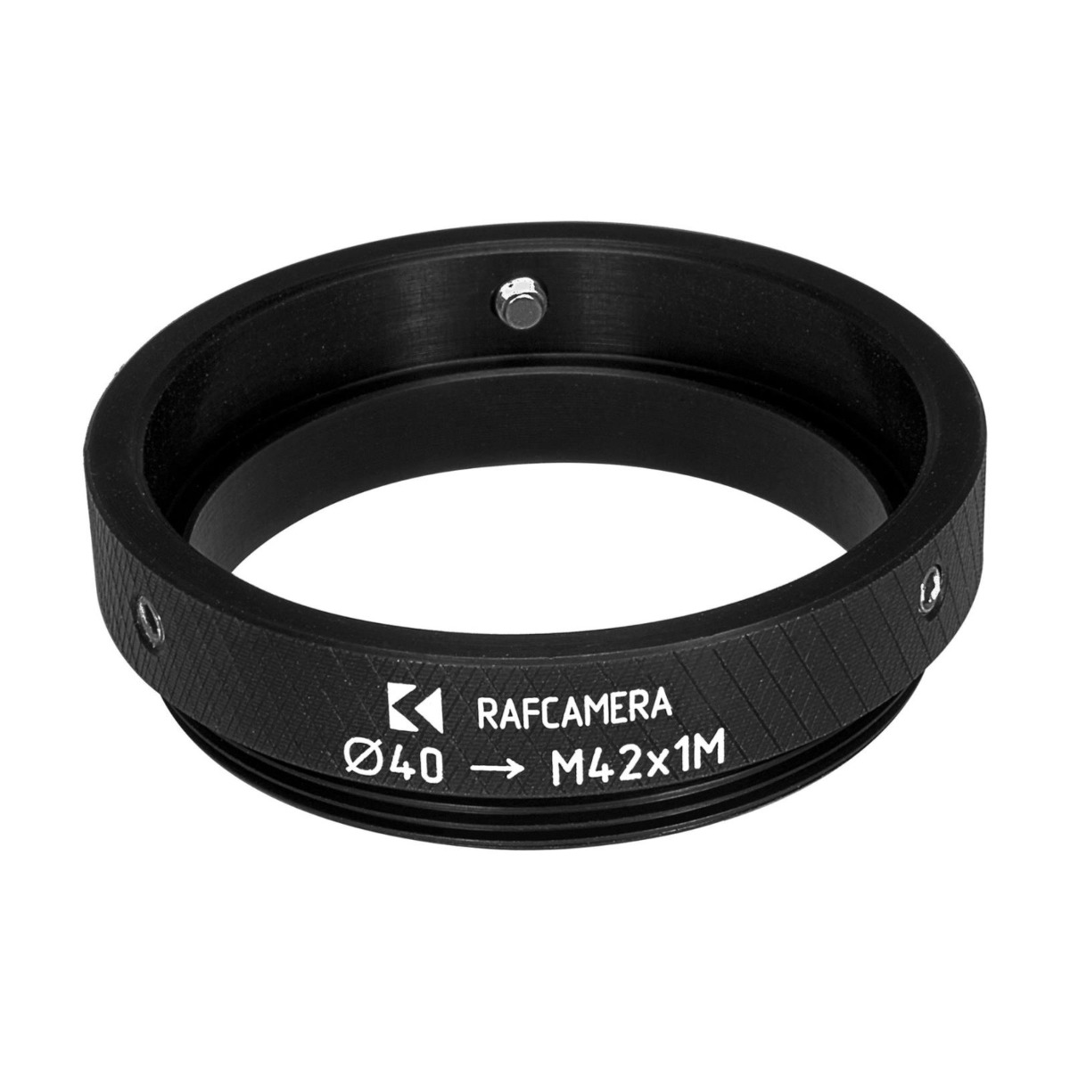 40mm clamp to M42x1 male thread adapter for $34