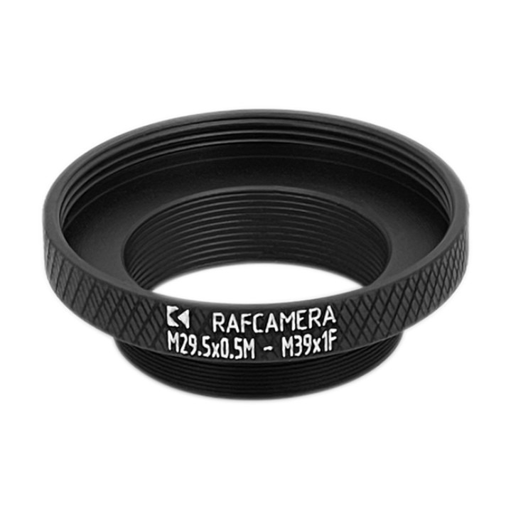 M39x1 female to M29.5x0.5 male thread adapter for Copal #0 shutter